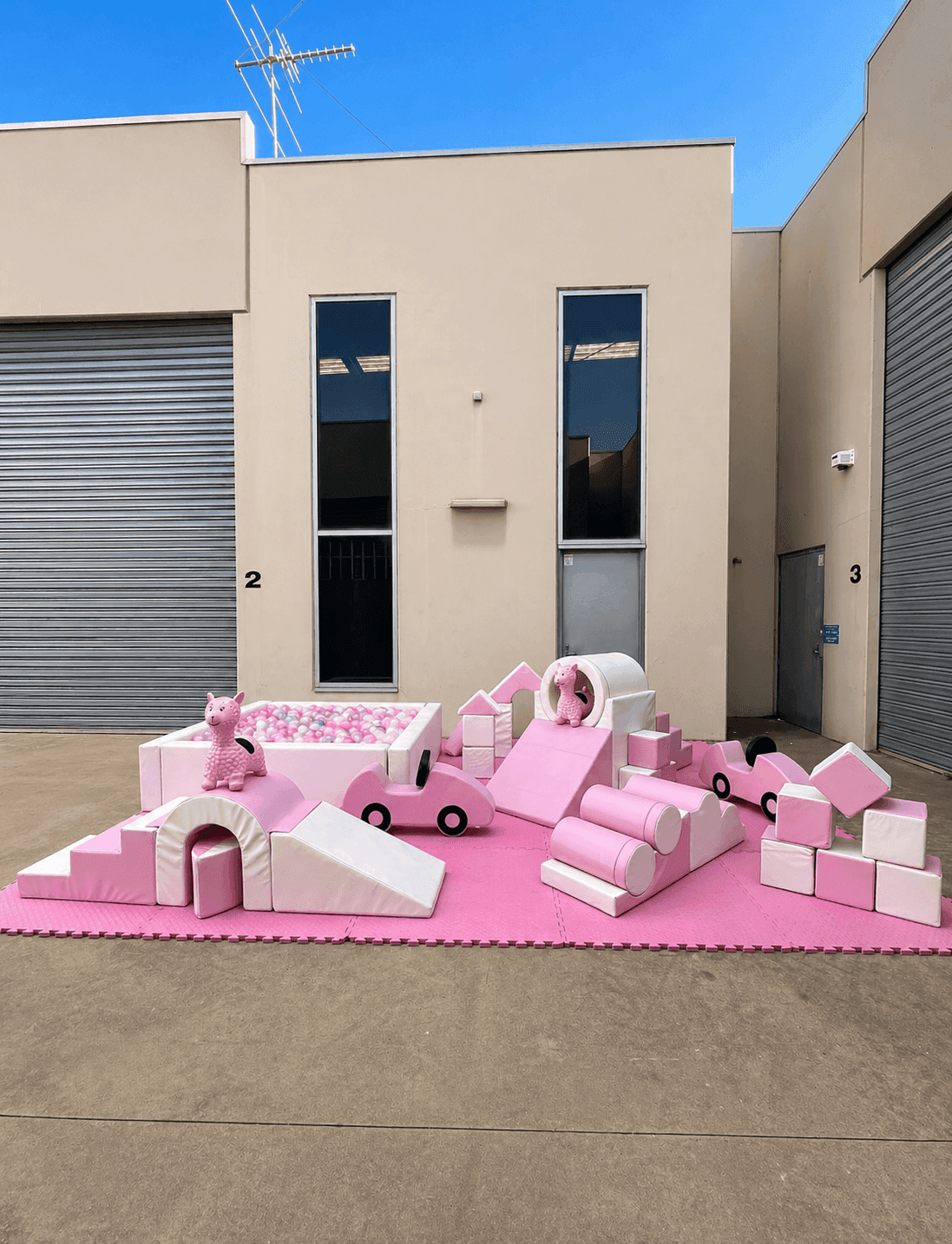 Pink Soft Play Set