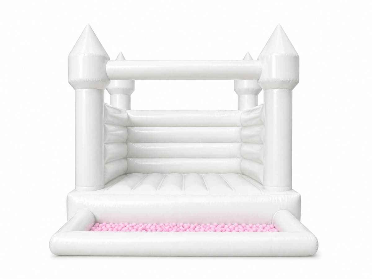 White Jumping Castle 3x3